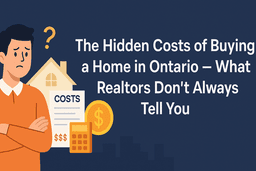 The Hidden Costs of Buying a Home in Ontario — What Realtors Don’t Always Tell You